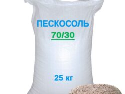 Купить Противогололедный реагент пескосоль 70/30 в мешках (25 кг)