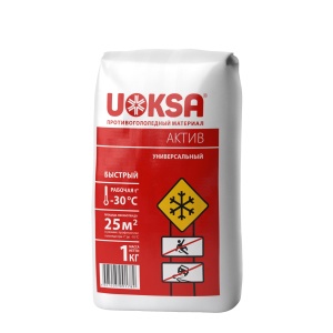 Купить Противогололедный реагент UOKSA Актив -30C (1 кг)