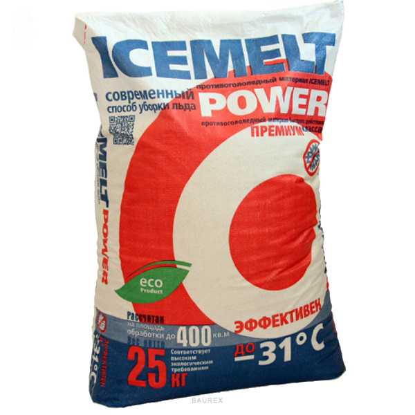 Купить Противогололедный реагент Icemelt Power (25 кг)