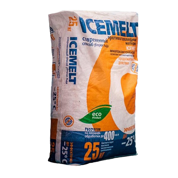 Купить Противогололедный реагент Icemelt ХКНМ (25 кг.)