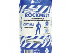 Купить Противогололедный реагент Rockmelt Optima в мешках (10,5 кг)
